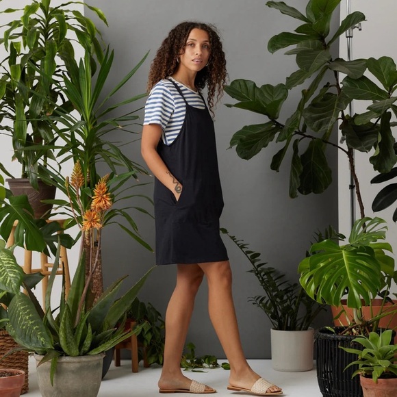 NWT Known Supply 100% Organic Cotton Racerback Macy Dress Jumper - Picture 6 of 7